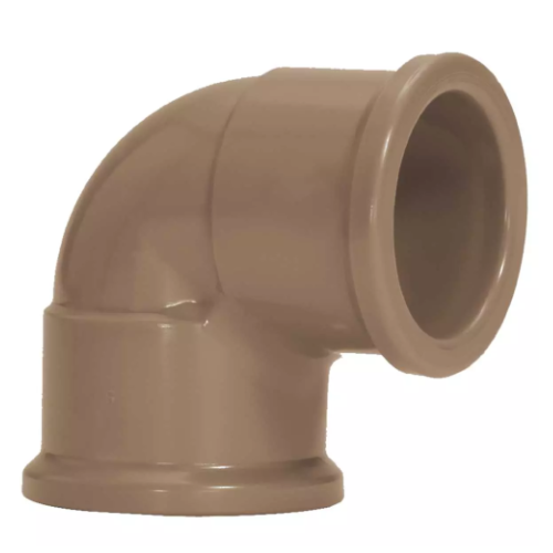 Joelho Marrom Soldável 90° de 20mm Amanco